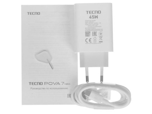 Смартфон Tecno POVA 7 Neo 8/128Gb Black